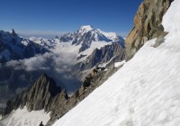 Vue sur le Mont Blanc depuis l