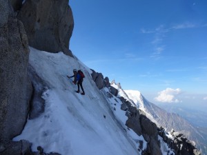 Traversée en glace sous le Plan