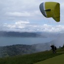 Etienne au déco de Planfait. Apprendre au dessus du lac d Annecy c est pas dégueu.