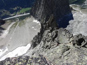 Ascension de la Noire de Peuterey