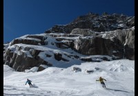 Ski sur le glacier de Saleina