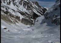 Fin du glacier de Saleina