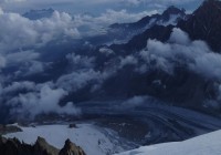 Lever du jour sur Argentière