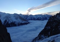 Mer de nuage au petit matin