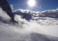 Ski aux Grands Montets