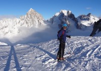 Grands Montets - le bassin d