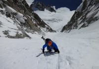 Fred dans le couloir en Y