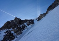 Couloir des Italiens, goulet final