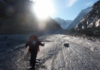 Approche par la Mer de Glace