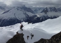 Traversée du Belvédère, Aiguilles Rouges