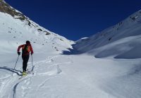 Remontée du vallon de Tré le Crot.